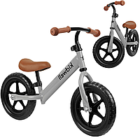 Дитячий транспорт біговел каталка 2-х колісний Kidwell REBEL Grey, Біговий велосипед