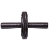 Ролик гімнастичний колесо для преса одинарне 14 см SP-Sport FI-9583, фото 2