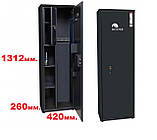 Збройовий сейф (1312х420х260мм.) Griffon GLST.130.K на 4 рушниці, фото 4