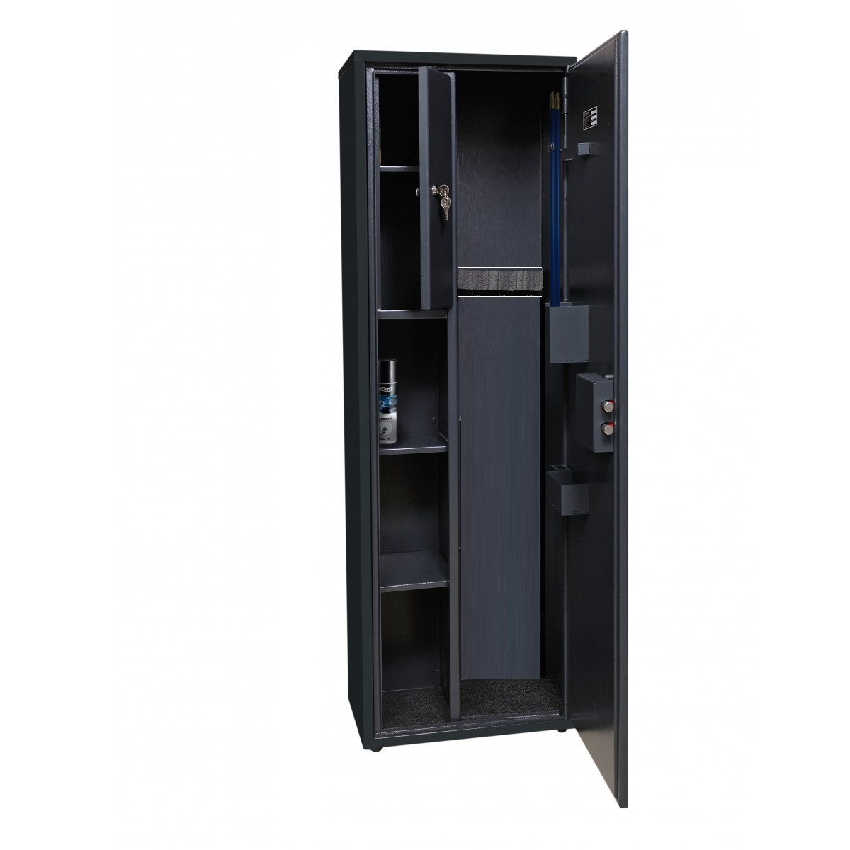 Збройовий сейф (1312х420х260мм.) Griffon GLST.130.K на 4 рушниці, фото 1