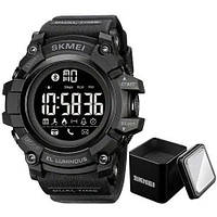 Годинник наручний чоловічий SKMEI 2053BK BLUETOOTH, BLACK. Колір: чорний BKA