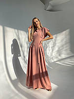 Женское вечернее платье, креп дайвинг 42-44; 46-48 (3цв) "ARIADNA" от производителя