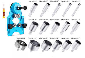 Набір шаблон для свердління та алмазні коронки 16 штук JNZ (429578957)