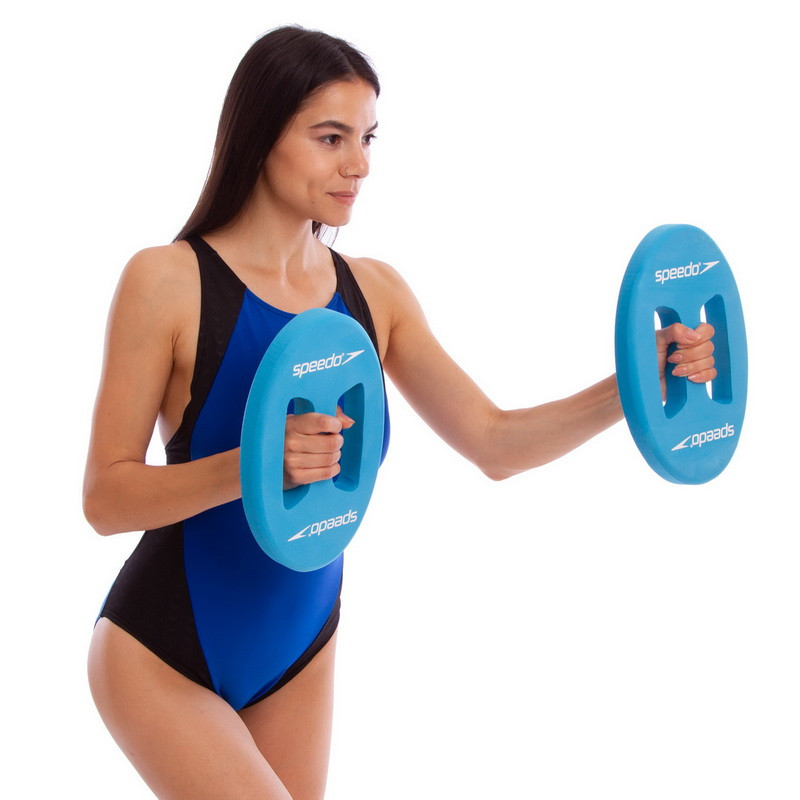 Диски для аквааэробики SPEEDO HYDRO DISKS 8069350309 голубые - фото 2 - id-p1130828538