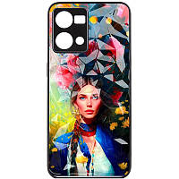 TPU+PC чохол Prisma Ladies для Oppo Reno 7 4G BKA