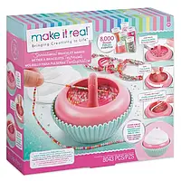 Make it real Make it Real набор для изготовления браслетов Sweet Swirls Spinsational со спиннером (6917833)