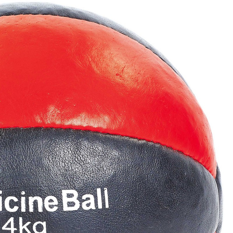 Мяч медицинский медбол MATSA Medicine Ball ME-0241-4 4кг красный-черный - фото 3 - id-p1130828644