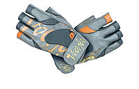 Перчатки для фитнеса MadMax MFG-921 Voodoo Light grey/orange S BKA