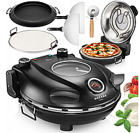 Піч для піци Mozano Pizzalicious Black (1200 Вт, Польща)