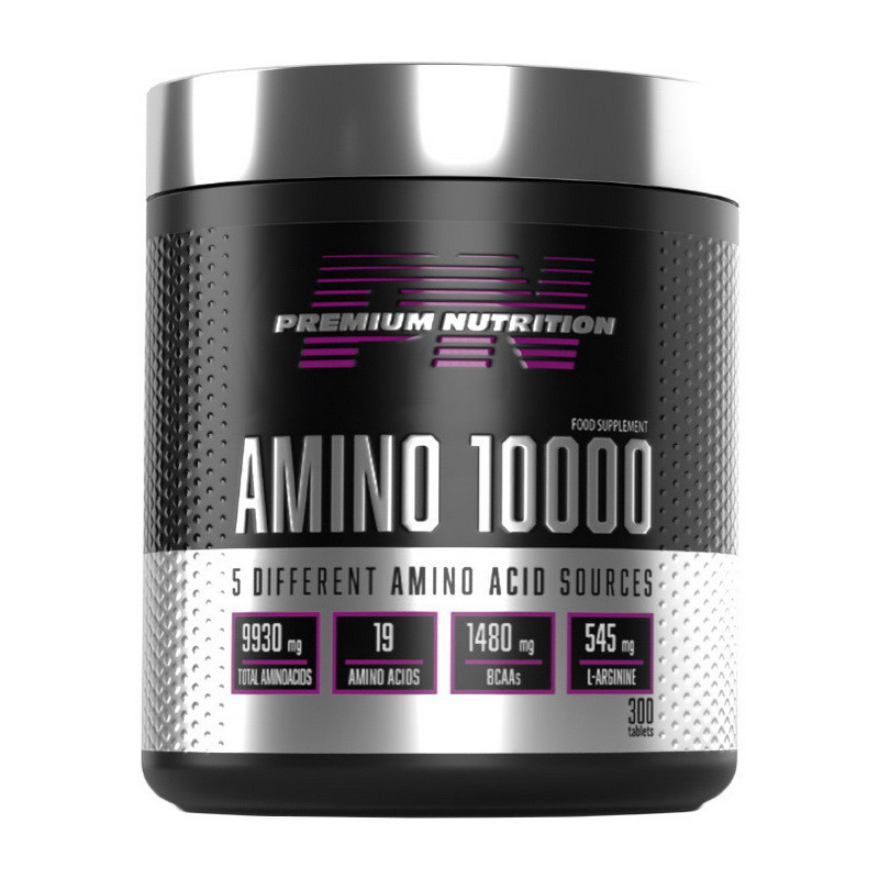 Комплексні амінокислоти таблетки Premium Nutrition Amino 10000 300 tab