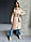 Пальто жіноче плащівка, розміри 38-52 (4 кв) "NAOMI" недорого від прямого постачальника, фото 3
