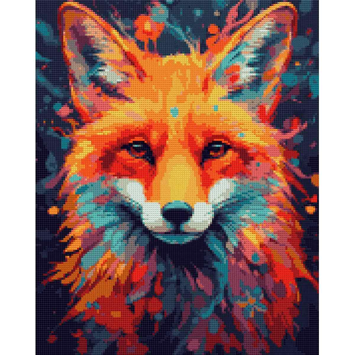 Алмазна мозаїка SANTI Лисиця 40*50, фото 1