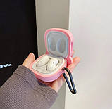 Чохол Samsung Galaxy Buds Live/ Buds Pro/ Buds 2/ Buds 2 Pro, Рожевий, фото 2