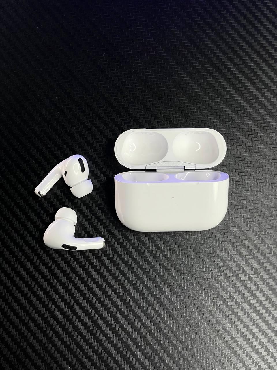 Наушники беспроводные Airoha AirPods Pro с кейсом для зарядки Белый, наушники вакуумные с шумоподавлением - фото 1 - id-p2151163983