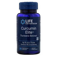 Травы Life Extension Экстракт куркумы, Curcumin Elite, 30 растительных капсул (LEX-24673) - Топ Продаж!