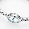 Сріблястий жіночий наручний годинник. Кварцовий жіночий годинник. Стильні жіночі наручні годинники., фото 4