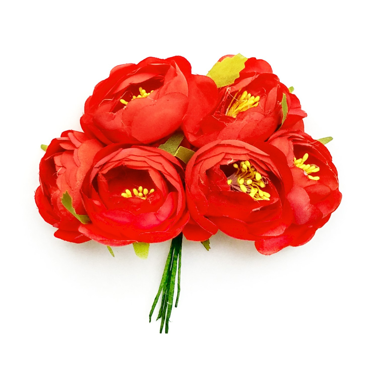 Півонії міні червоні 4 см, фото 1