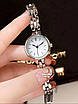 Сріблястий жіночий наручний годинник. Кварцовий жіночий годинник. Стильні жіночі наручні годинники., фото 7