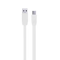 Кабель Micro USB REMAX Full Speed Charging RC-001m 1M white