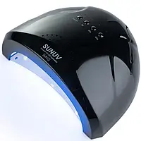 LED+UV лампа SUNUV SUN1 48 W Black для манікюру (Оригінал)