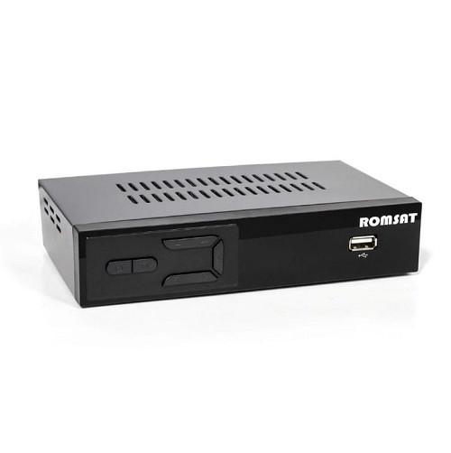 ТВ тюнер Romsat T8030HD DVB-T2 пульт ДУ Wi-Fi 1080p HDMI/RCA/USB