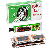 Гумові латки + клей 40х22мм 2401 24 (штуки)