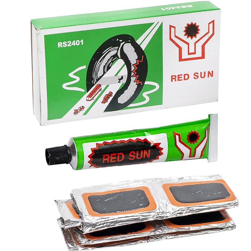 Гумові латки + клей 40х22мм 2401 24 (штуки)