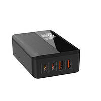 Сетевое зарядное устройство LDNIO A4809C 2xUSB Type-A 2xUSB Type-C 100W Multi Fast Desktop Charger for fast