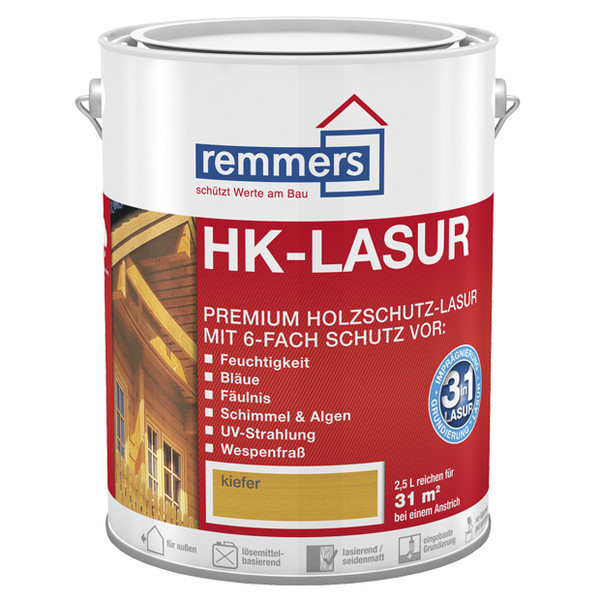 Фарба для дерева HK-Lasur Remmers (Реммерс) - 20 л