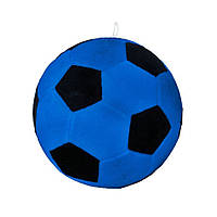 Детская мягкая подушка "Футбольный мяч" Tigres ПШ-0003(Blue-Black), Time Toys
