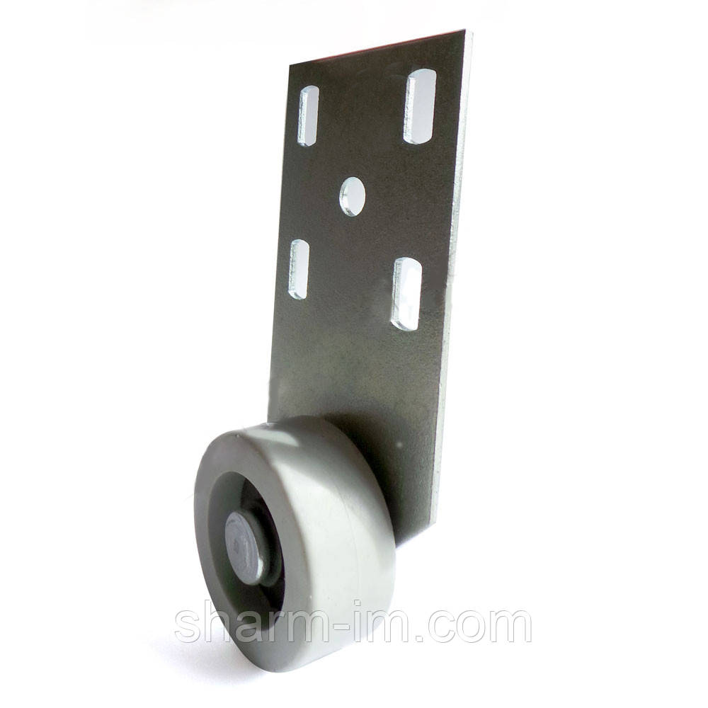 Ролик меблевий виносний D-40 мм h-110 мм Прогумований