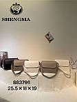 Сумка жіноча шкірозамінна 25.5*11*19 см (5хв) "SHENGMA" купити недорого від прямого постачальника