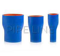 Патрубок силиконовый с переходом L 100 d 25*38