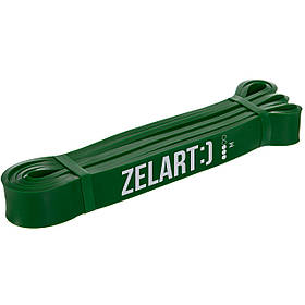 Гумка-петля для підтягувань Zelart FI-0889-3 POWER BANDS 16-39 кг зелений