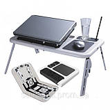 Столик для ноутбука з охолодженням E-Table, фото 4
