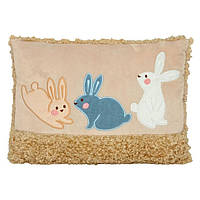 Детская мягкая подушка "Little Rabbits" Tigres ПД-0437, Toyman