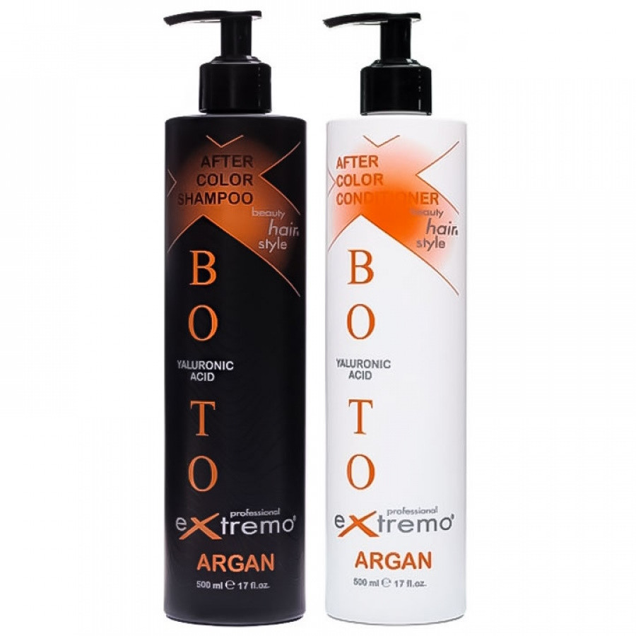 Набір Extremo Botox After Color Argan шампунь та кондиціонер для фарбованого волосся з аргановою олією (67003)