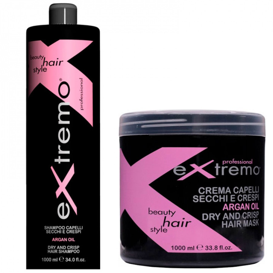 Набір Extremo Dry and Crisp шампунь і маска для сухого волосся з аргановою олією (67067)