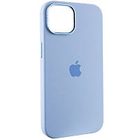 Чехол Silicone Case Metal Buttons (AA) для Apple iPhone 14 (6.1") BKA