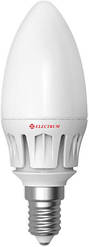 LED лампа E14 Electrum свеча 6W(520Lm) 2700K AL LС-16 алюм. корп.