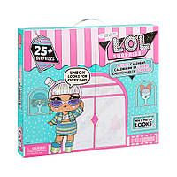 Игровой набор с куклой Адвент-календарь L.O.L. Surprise! 591788, 25 сюрпризов, Vse-detyam