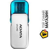 Флешка USB 2.0 ADATA UV240 32GB White (AUV240-32G-RWH)