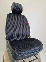 Універсальні автомобільні чохли, накидки на сидіння Sota (на передні сидіння, чорні із чорною ниткою)