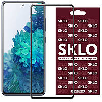 Защитное стекло SKLO 3D (full glue) для Samsung Galaxy S21 FE BKA