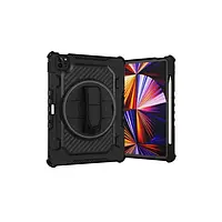 Накладка для планшета BeCover Mecha для Apple iPad Pro 11 2020/2021/2022 Black с креплениями для стилуса