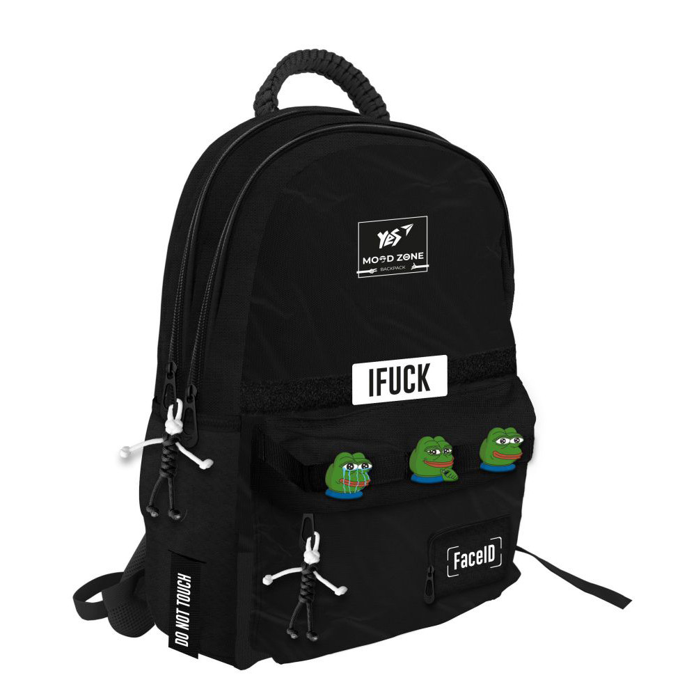 Рюкзак YES Emotions Black T-51, фото 1