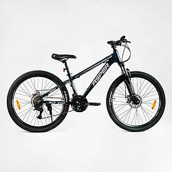 Велосипед Спортивний CORSO «ASPER» 26" дюймів SP-26822 (1) рама алюмінієва 13’’, обладнання LTWOO A2 21 швидкість, зібран на 75