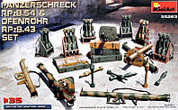 Збірна модель: Німецькі ручні протитанкові гранатомети Ofenrohr RPzB.43 і Panzerschreck RPzB.54 (Miniart