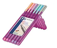 Staedtler Triplus тонкая подводка 6 пастельных тонов (7090724)