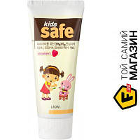 Lion Korea Детская зубная паста Lion Kids Safe 3-12 лет Клубника, 90 г (8806325611486)